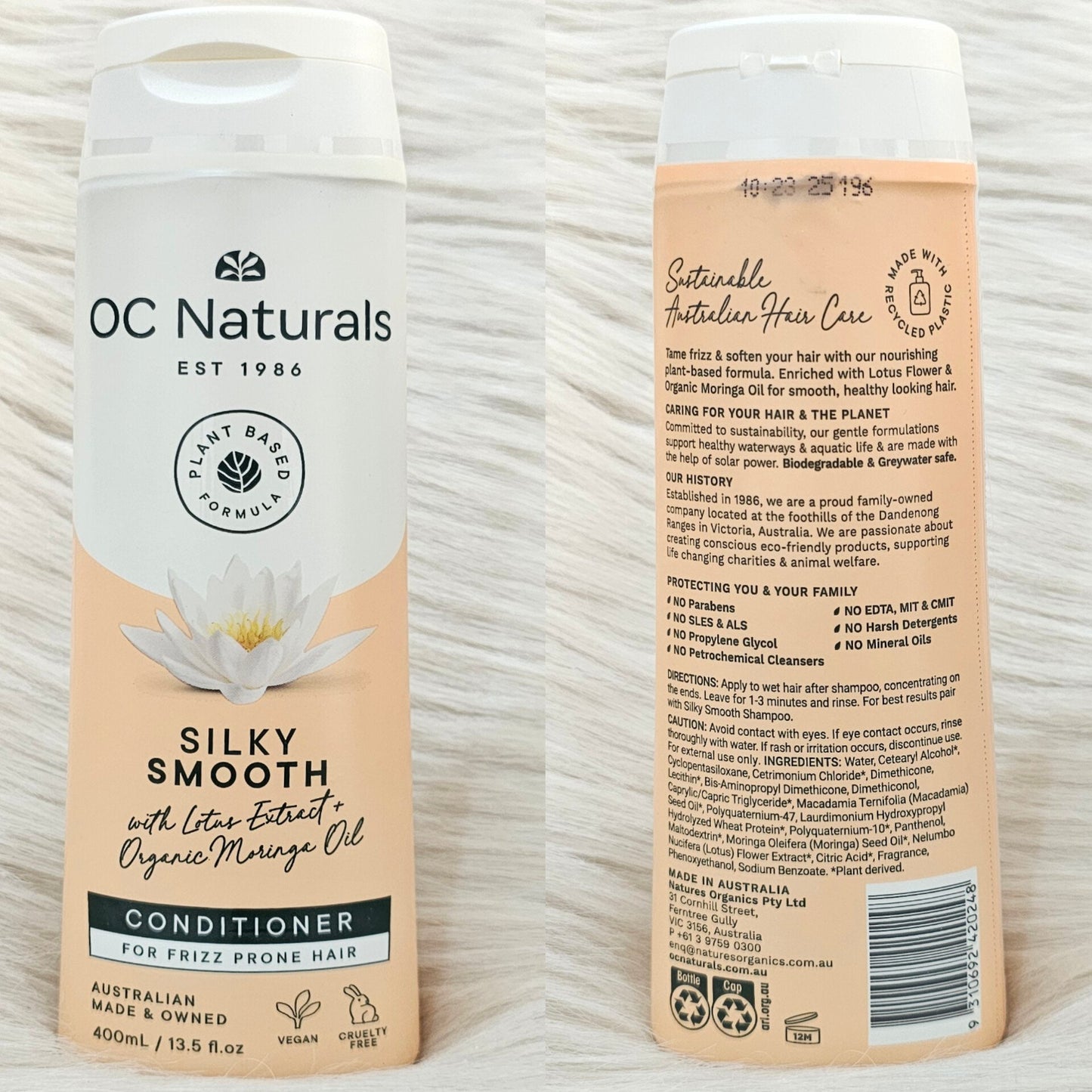 OC Naturals Silky Smooth Conditioner 400ml