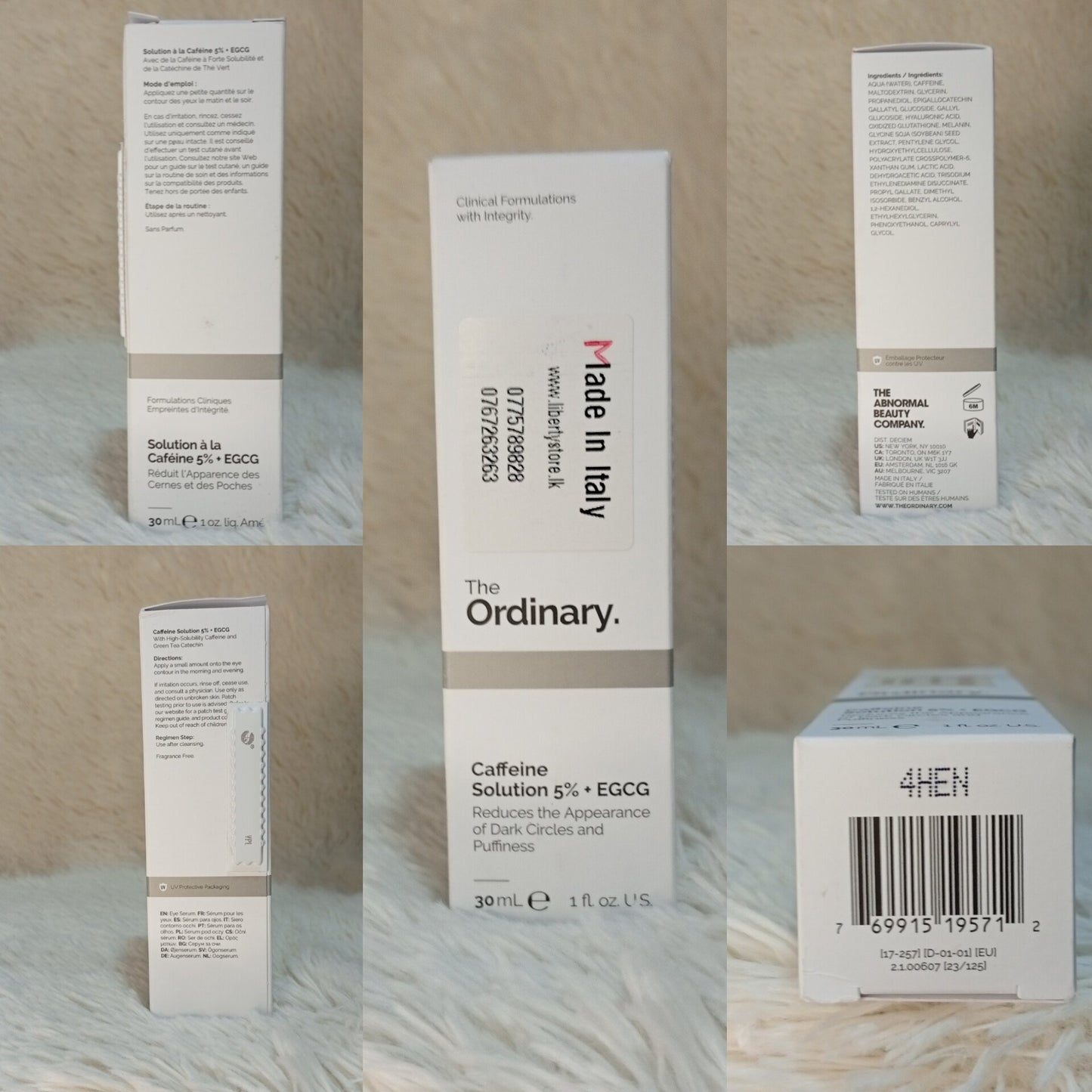 The Ordinary Caffeine Solution 5% + EGCG 30ml