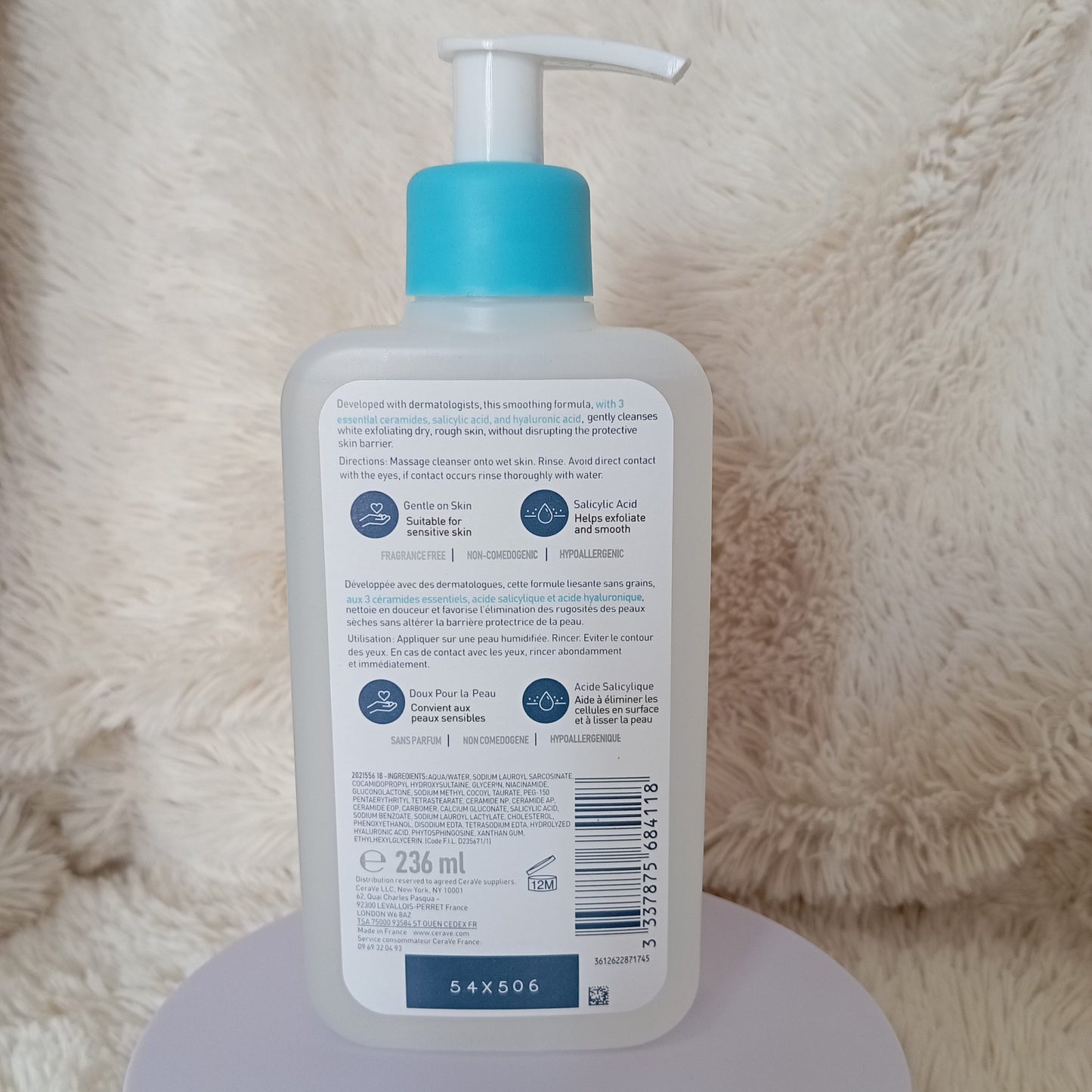 CeraVe SA Smoothing Cleanser 236ml