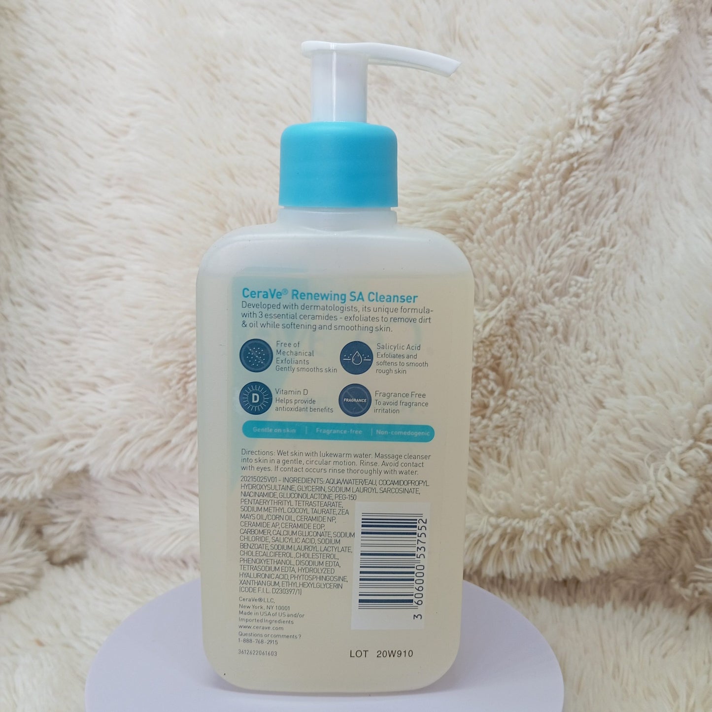 CeraVe SA Cleanser – Salicylic Acid Face Wash 237ml