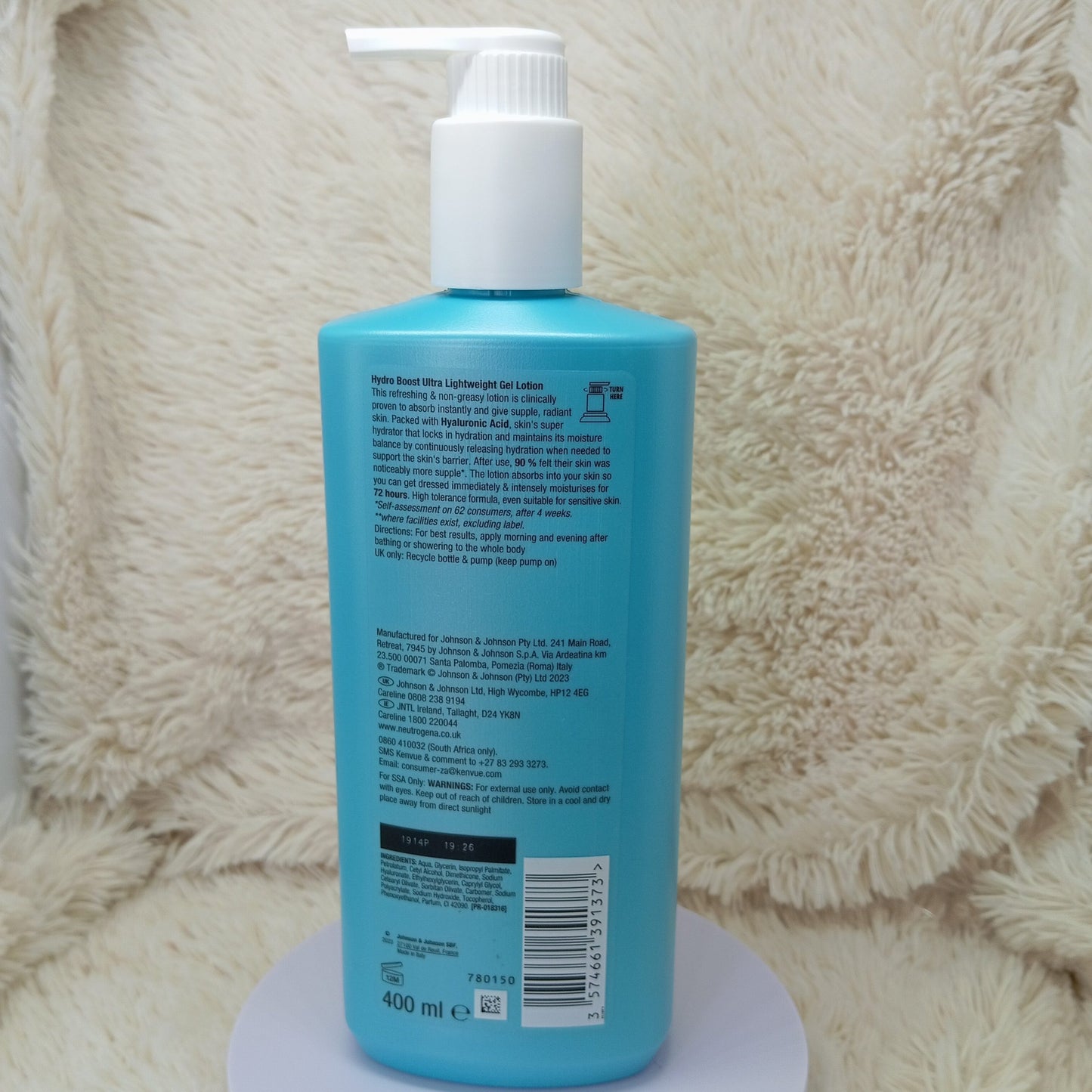 Neutrogena Hydro Boost Body Gel Cream 400ml