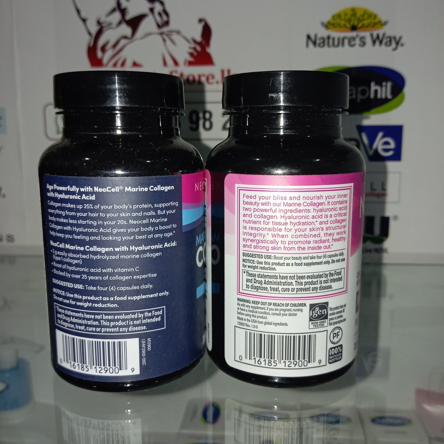 NeoCell Marine Collagen with Hyaluronic Acid – 120 Capsules