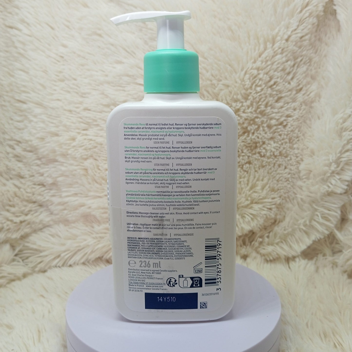 CeraVe Foaming Facial Cleanser 236ml