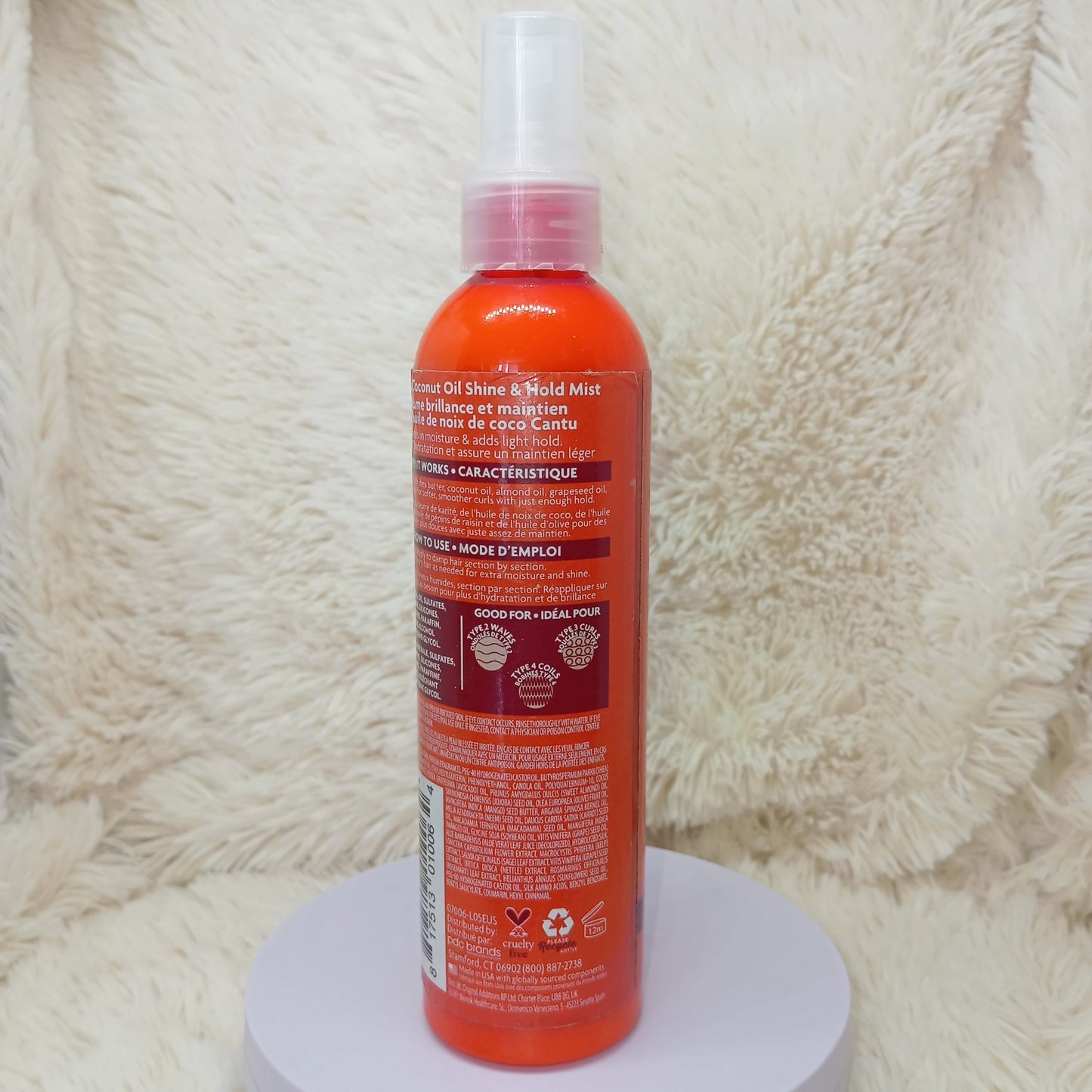 Cantu Coconut Oil Shine & Hold Mist – 237ml