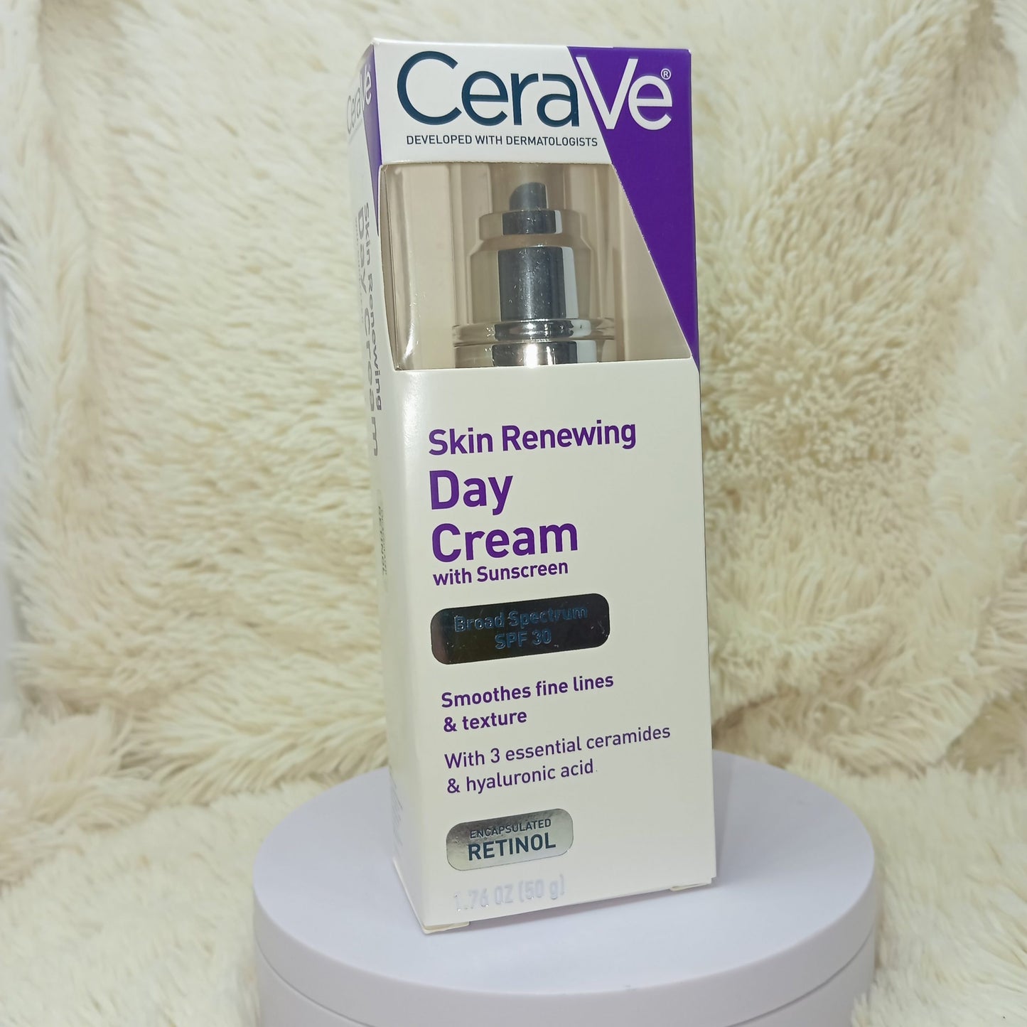CeraVe Skin Renewing Day Cream SPF 30 with Retinol
