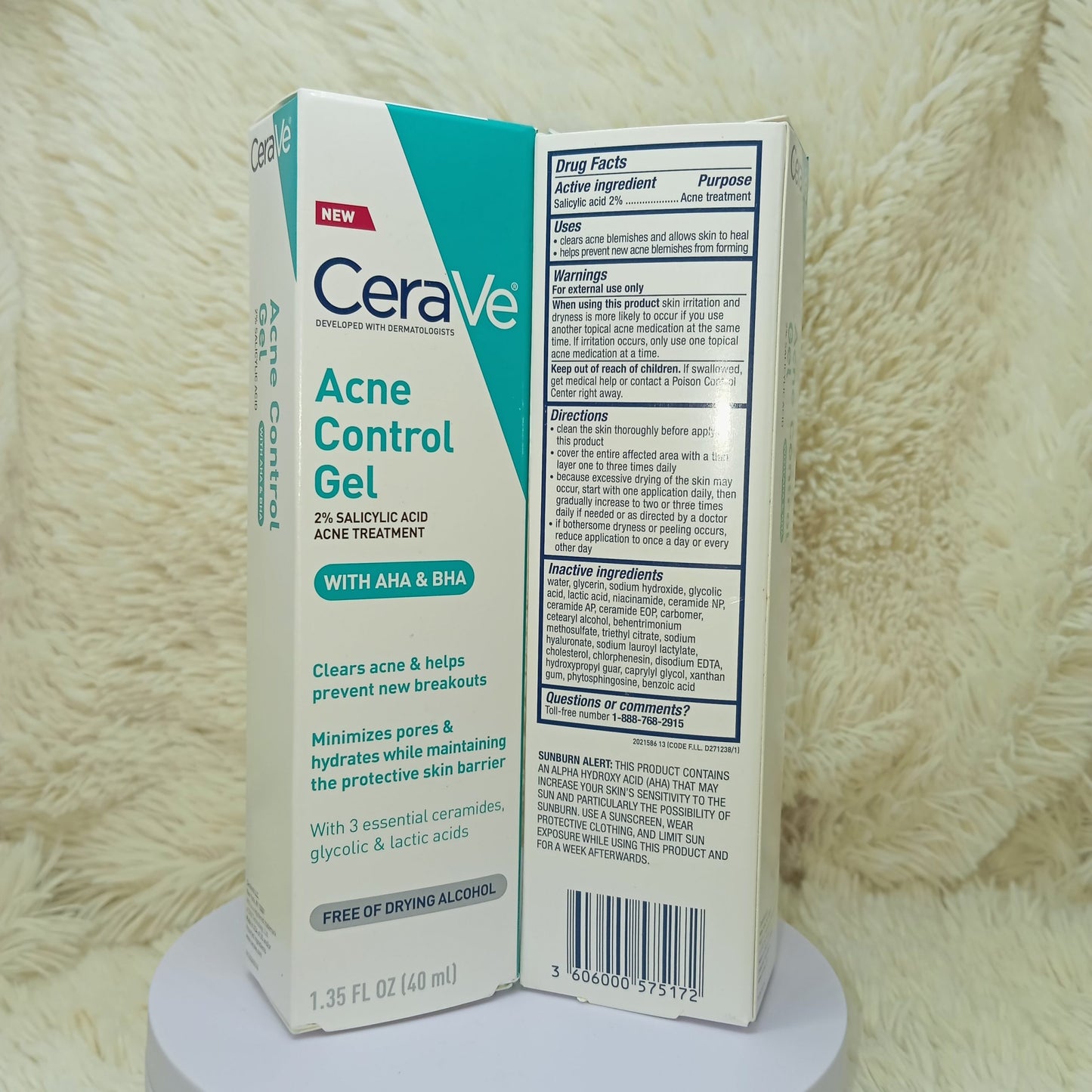 CeraVe Acne Control Gel with Salicylic Acid 40ml