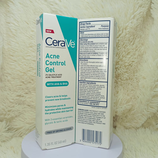 CeraVe Acne Control Gel with Salicylic Acid 40ml