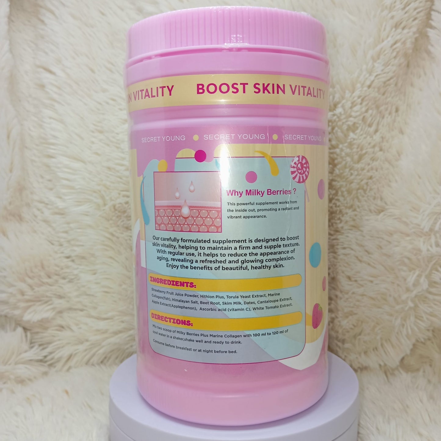 Stella Milky Berries Supplement (710g | 30 Day Serving)