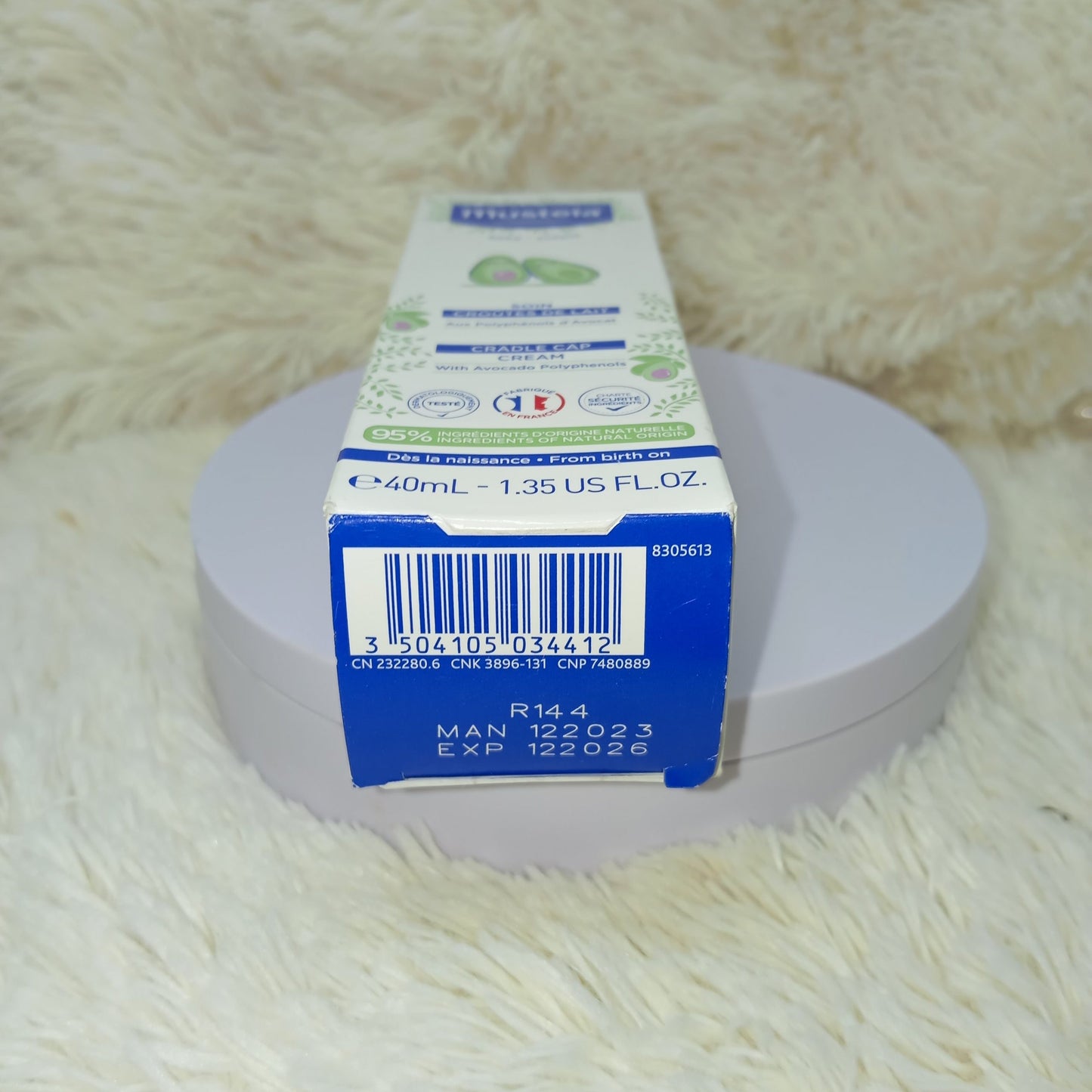 Mustela Cradle Cap Cream 40ml
