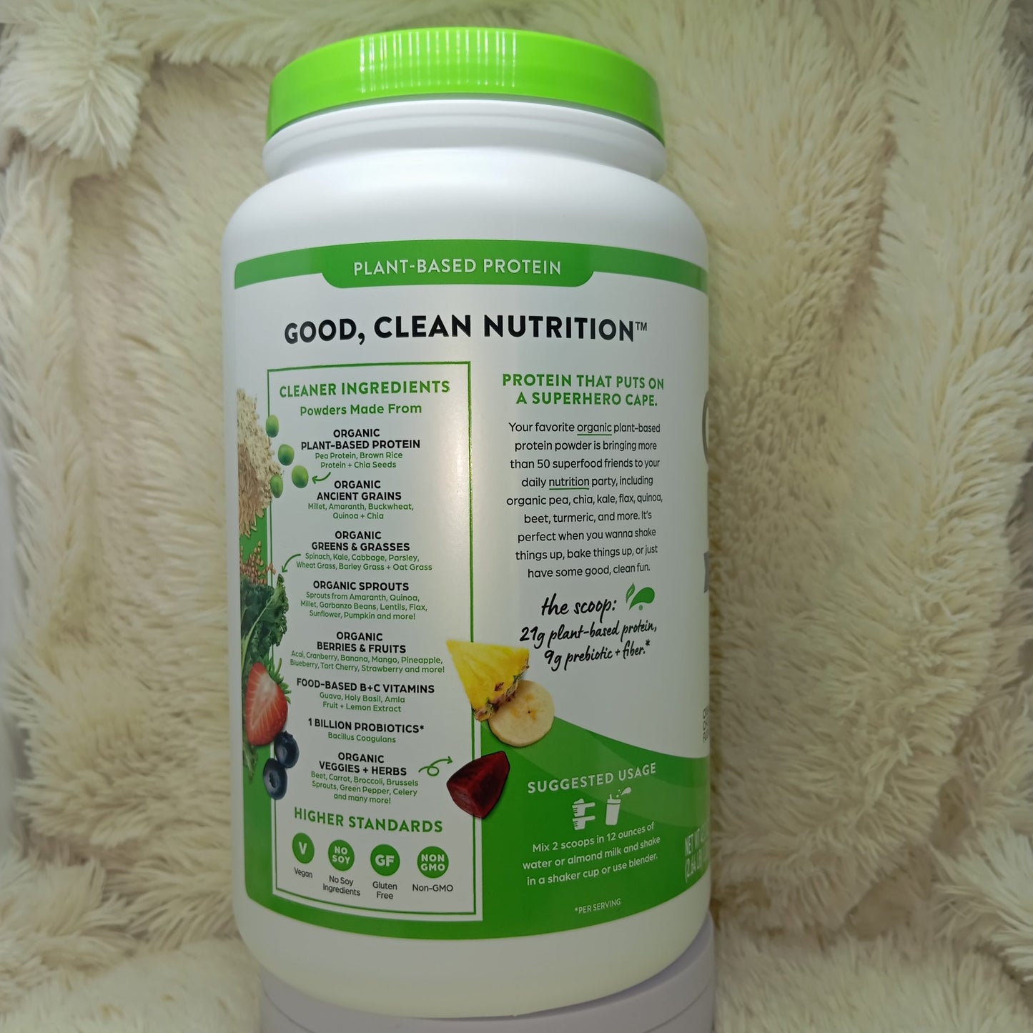 Orgain Organic Protein & Superfoods (Creamy 1.2kg)
