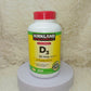 Kirkland Signature Vitamin D3 2000 IU – 600 Softgels