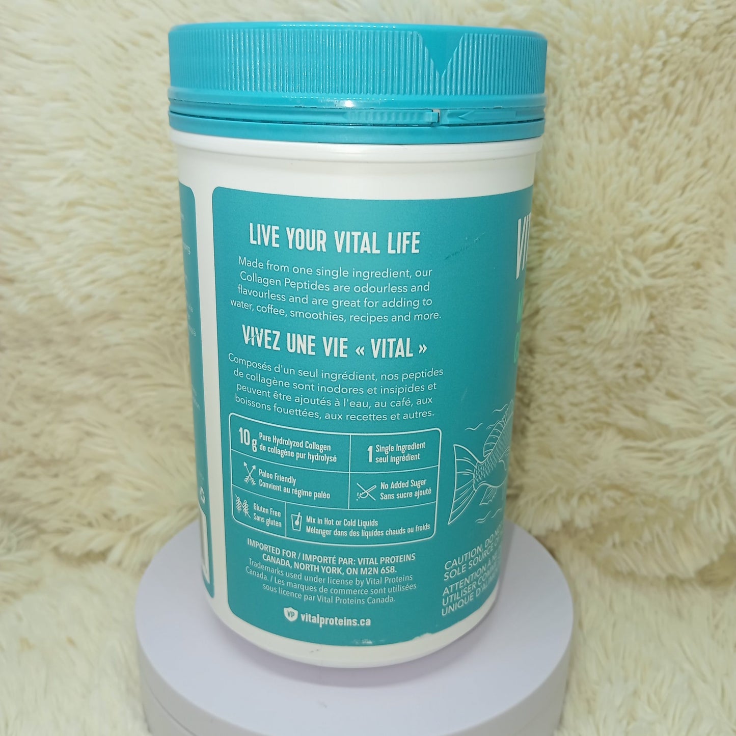 Vital Proteins Marine Collagen Peptides Unflavoured 221g