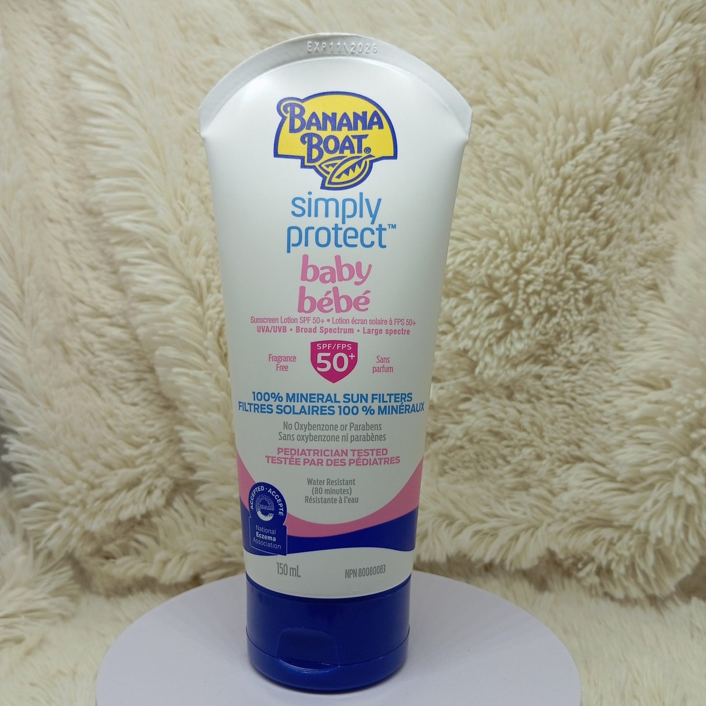 Banana Boat Simply Protect Baby Sunscreen SPF 50+ (6 oz)