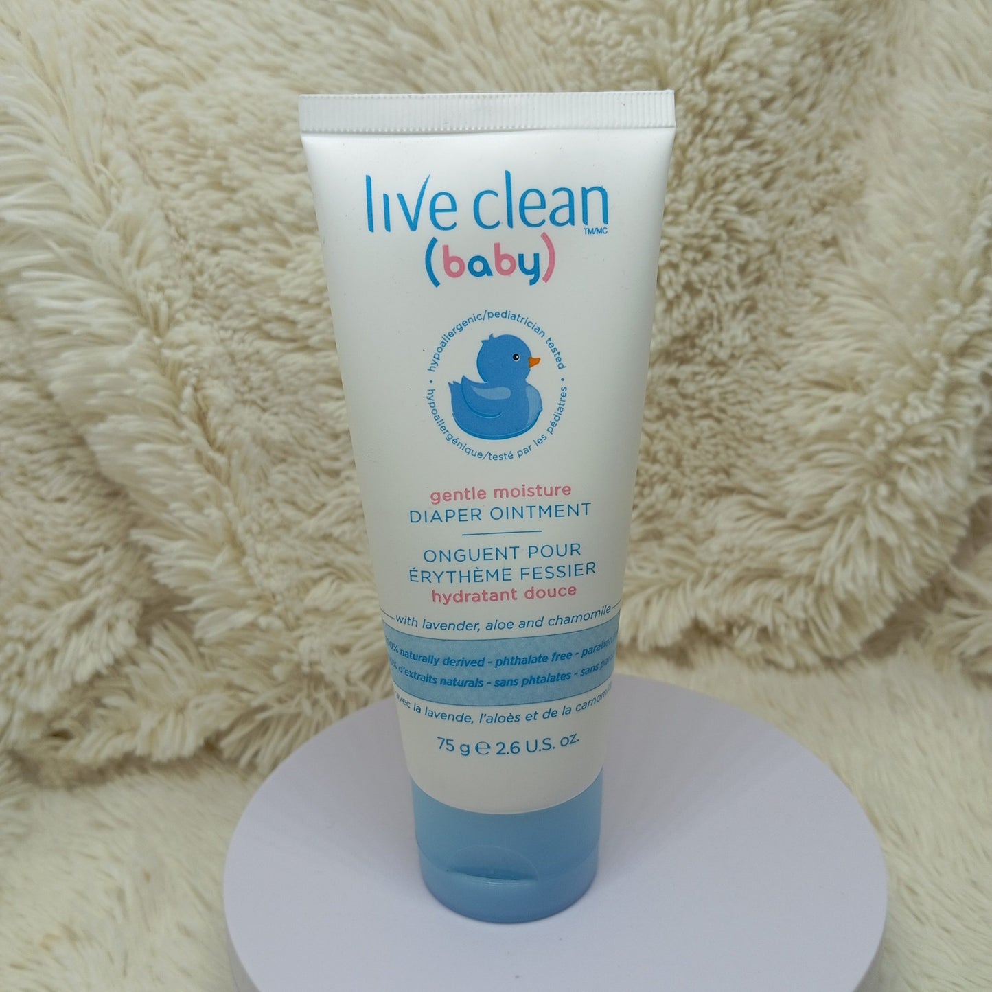 Live Clean Baby Soothing Oatmeal Diaper Ointment 75g