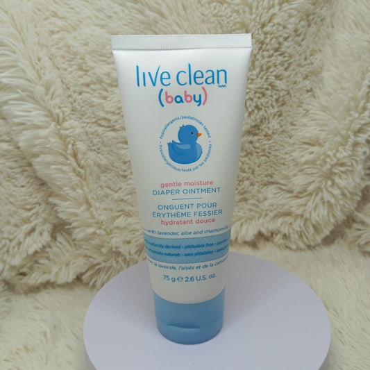 Live Clean Baby Soothing Oatmeal Diaper Ointment 75g