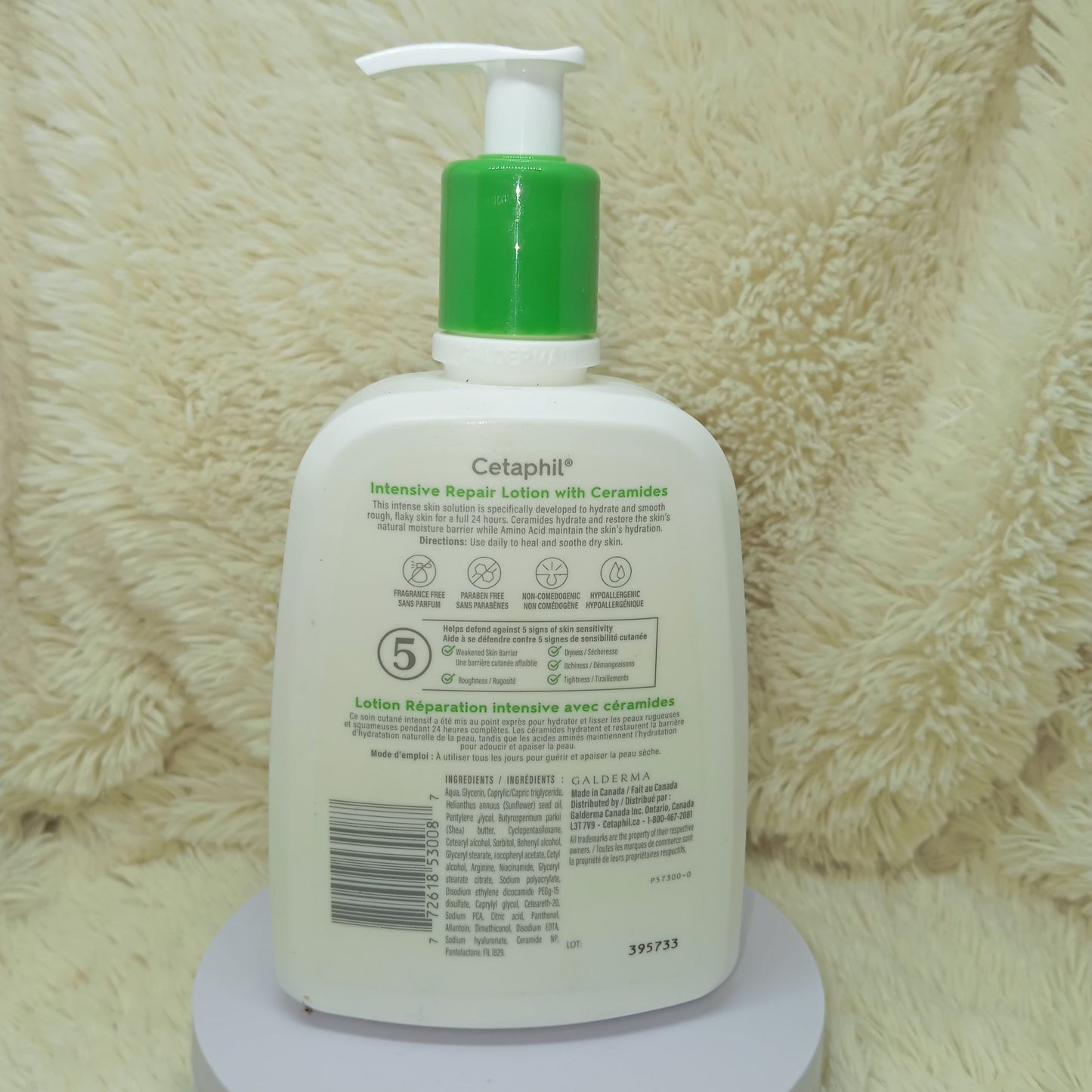 Cetaphil Intensive Repair Lotion with Ceramides | Hydrating and Restoring Formula for Dry to Very Dry Skin 473ml