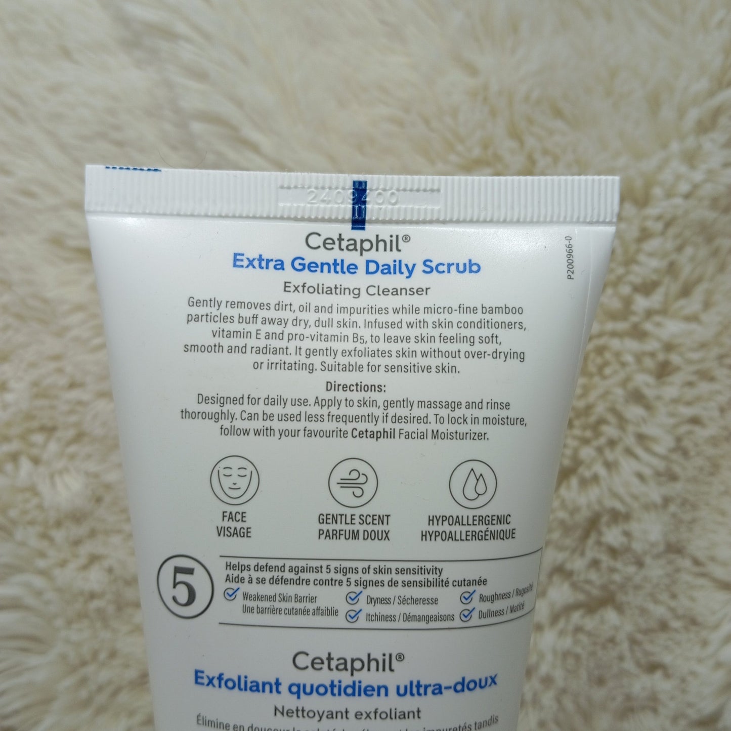 Cetaphil Extra Gentle Daily Scrub 6oz