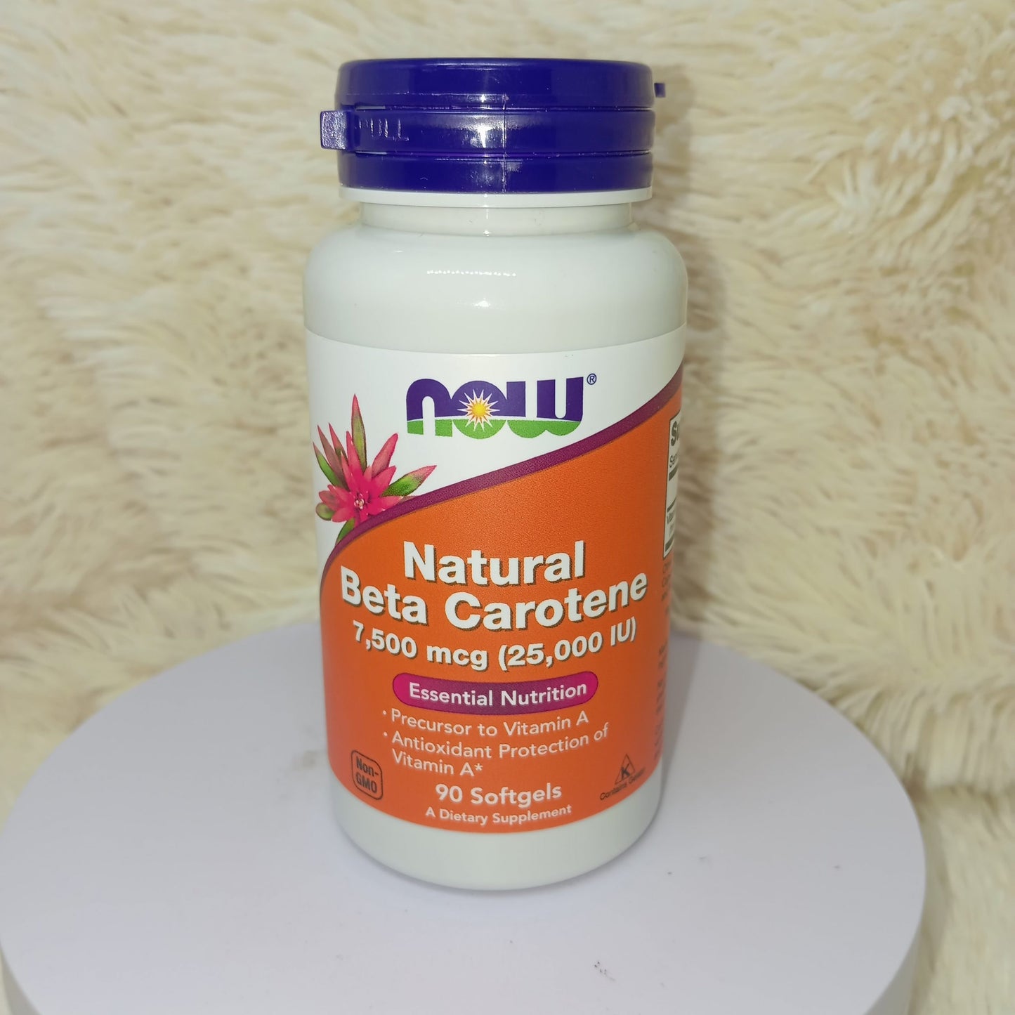 NOW Foods Beta-Carotene 7,500 mcg Softgels