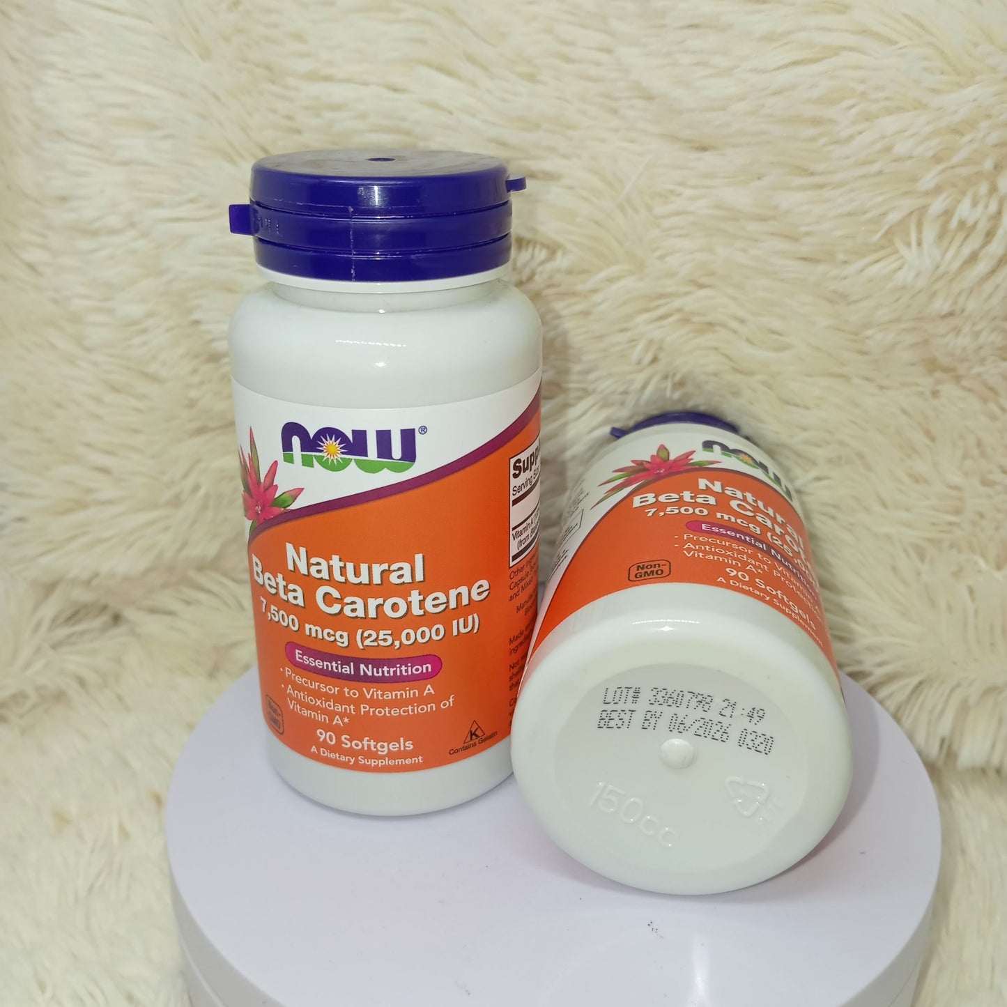 NOW Foods Beta-Carotene 7,500 mcg Softgels