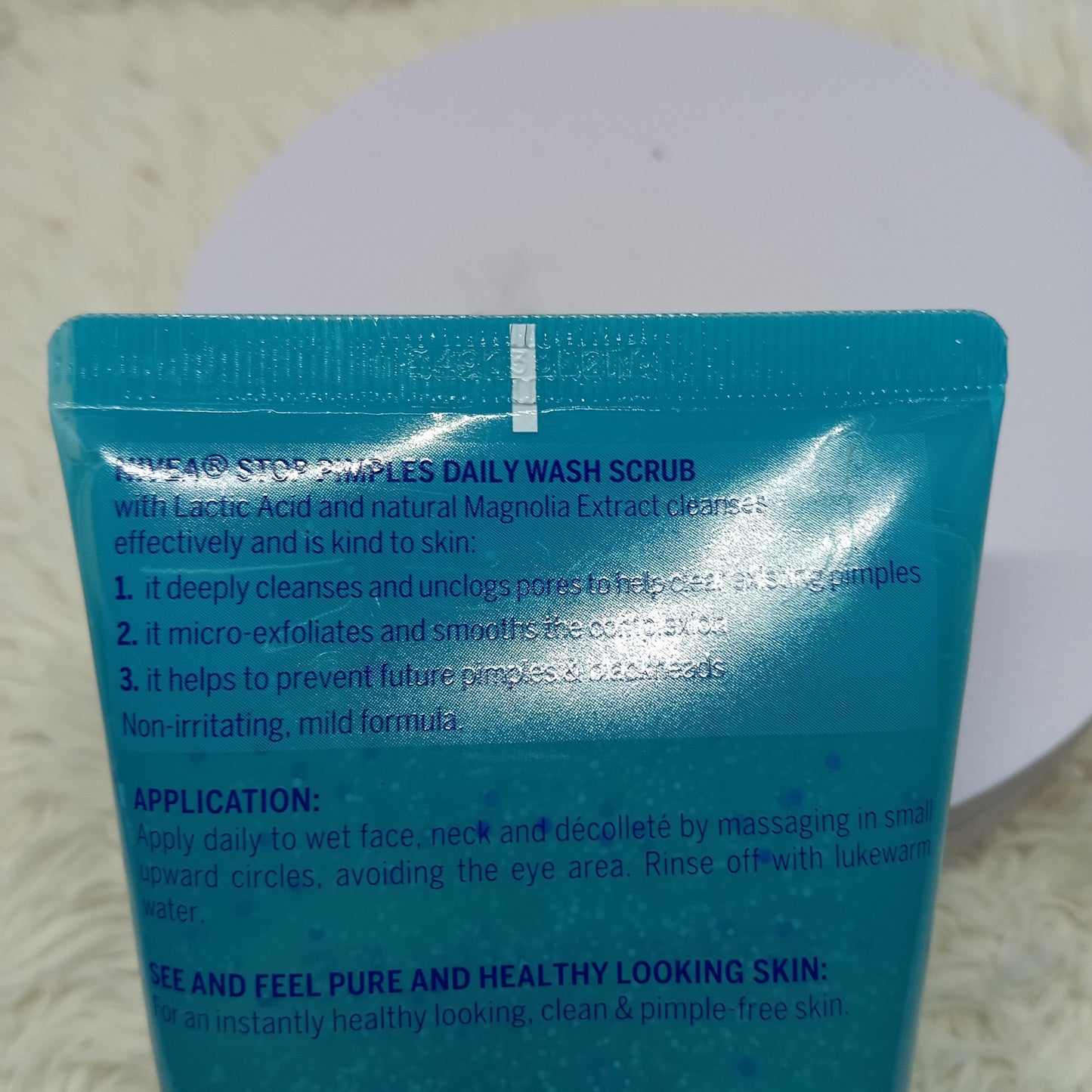 NIVEA Stop Pimples Daily Wash Scrub – 150ml