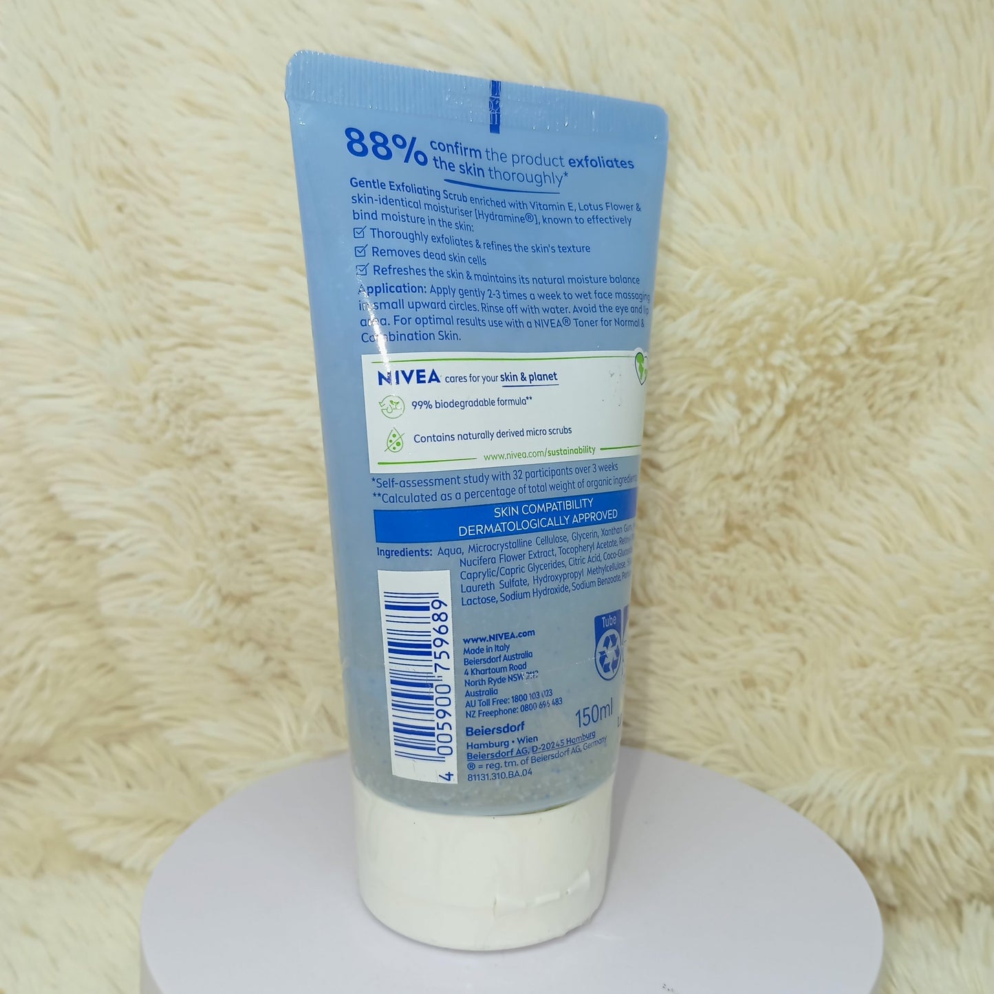 NIVEA Gentle Exfoliating Face Scrub 150ml