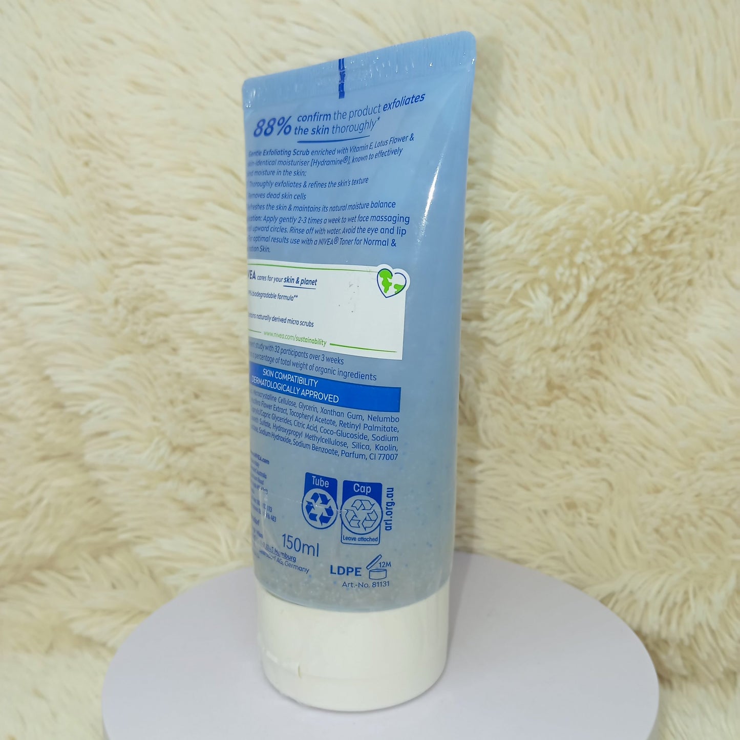 NIVEA Gentle Exfoliating Face Scrub 150ml