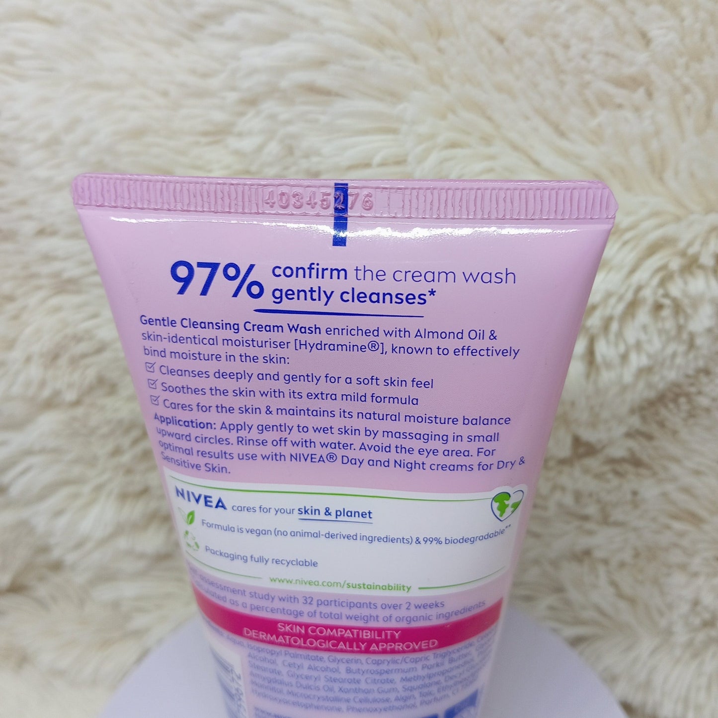 NIVEA Gentle Cream Wash for Dry & Sensitive Skin – 150ml
