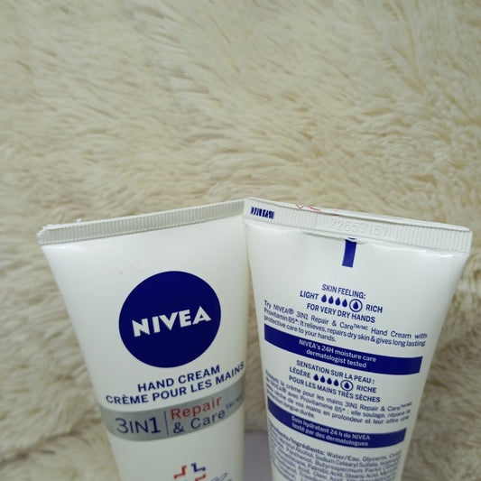 Nivea Repair & Care 3-in-1 Hand Cream – 100 ml