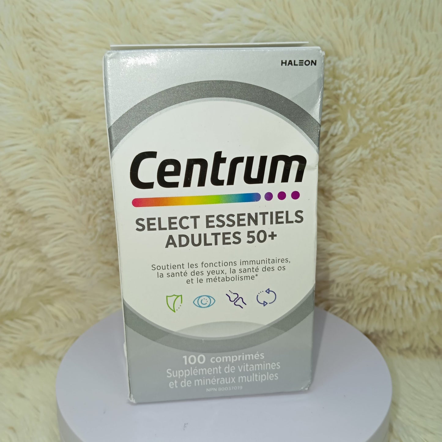 Centrum Select Essentials 50+ Multivitamin | Complete Daily Nutritional Support | 100 Tablets