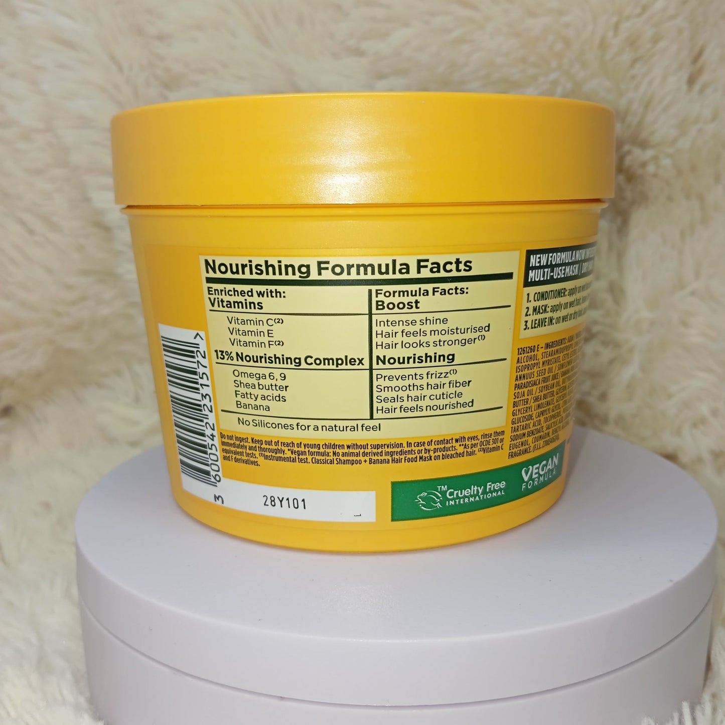 Garnier Ultimate Blends Banana Hair Food Mask 400ml
