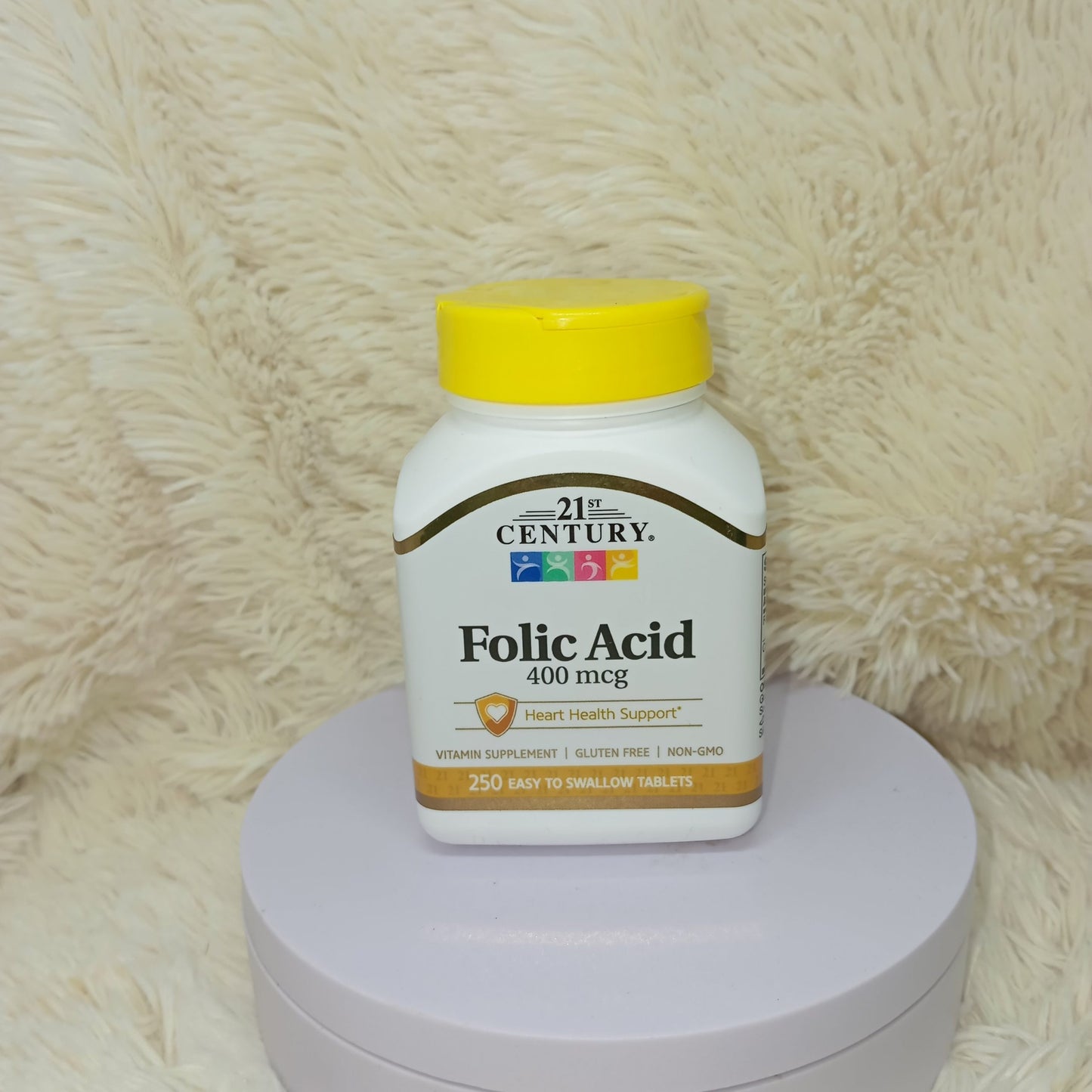 21st Century Folic Acid 400 mcg Tablets (250 Count)