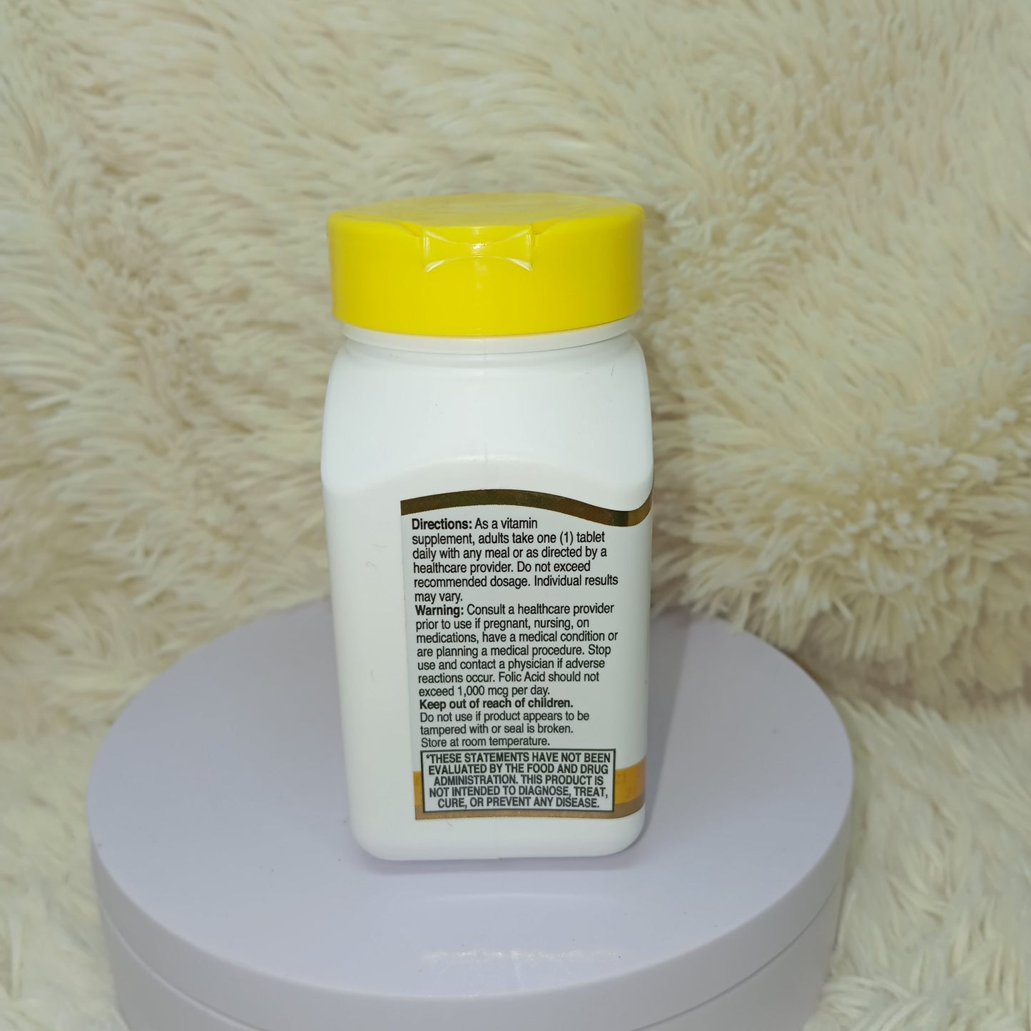 21st Century Folic Acid 400 mcg Tablets (250 Count)