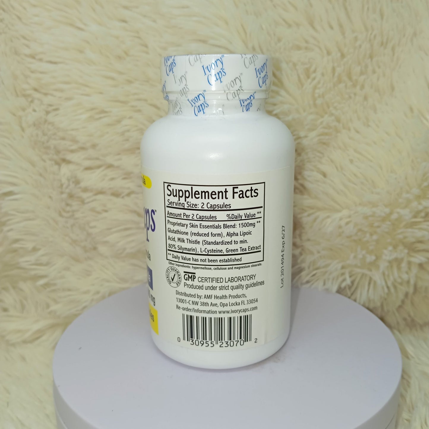 Ivory Caps Glutathione 1500mg – 60 Capsules