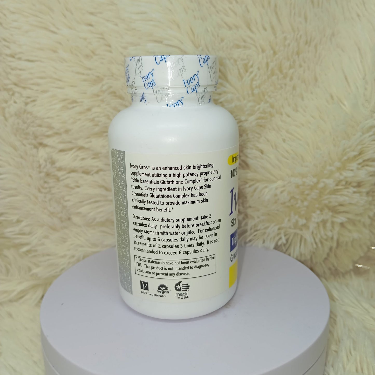 Ivory Caps Glutathione 1500mg – 60 Capsules