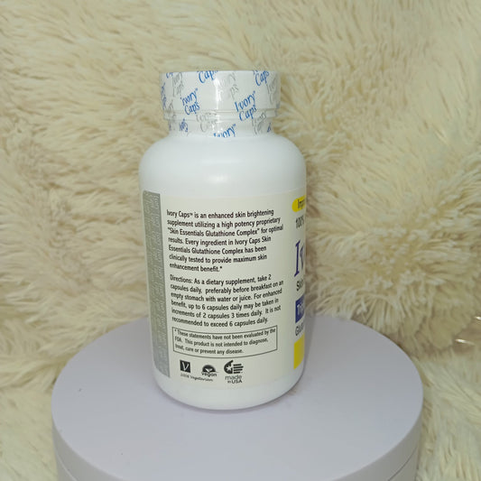 Ivory Caps Glutathione 1500mg – 60 Capsules