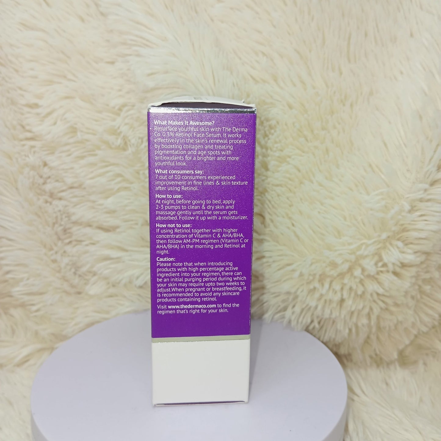 Derma Co 0.3% Retinol Face Serum 30ml