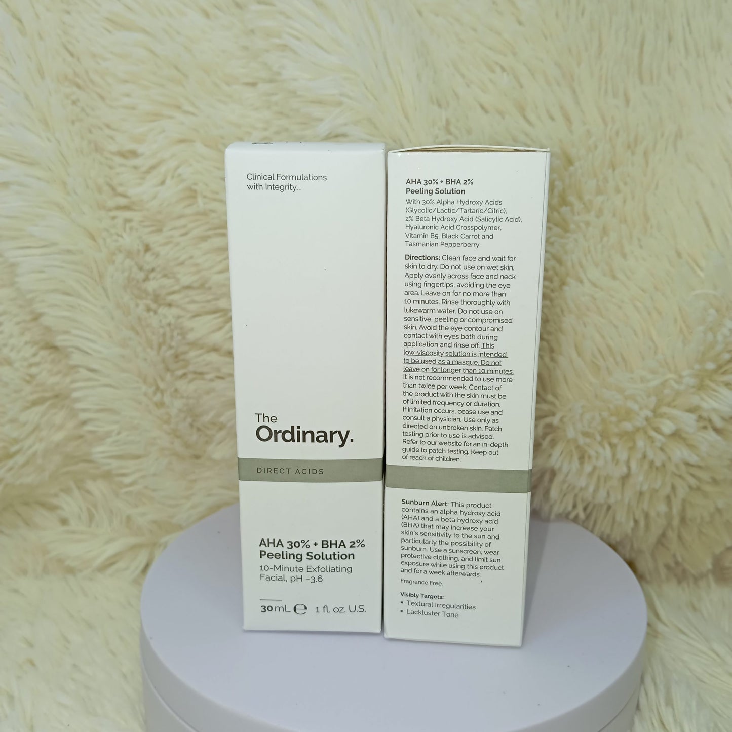 The Ordinary AHA 30% + BHA 2% Peeling Solution – 30ml