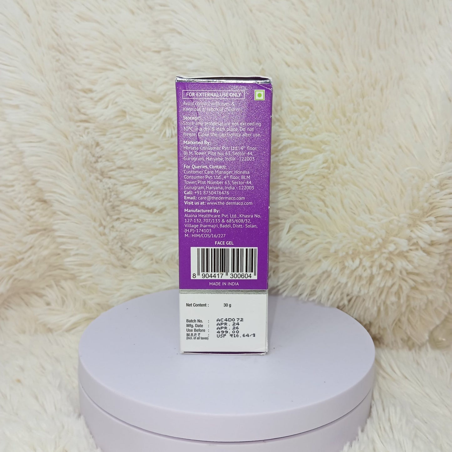The Derma Co 3% Kojic Acid Dark Spot Gel 30g