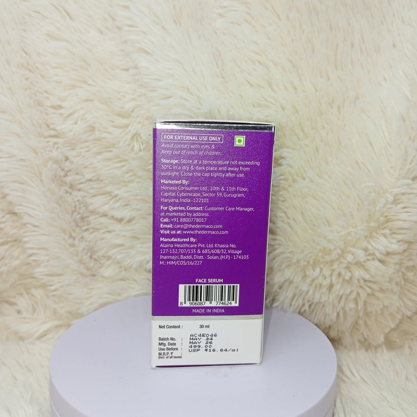 The Derma Co 2% Alpha Arbutin Serum 30ml