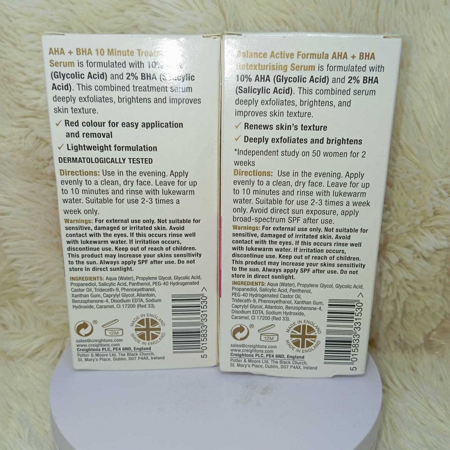 Balance AHA 10% + BHA 2% Resurfacing Serum 30ml