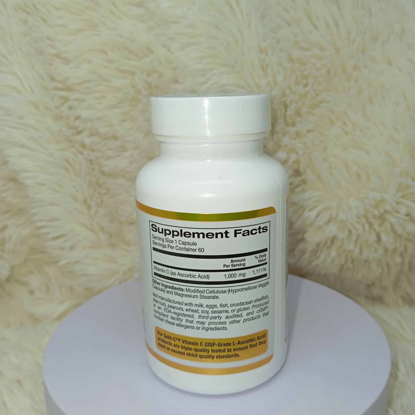 California Gold Nutrition Gold C 1000mg Vitamin C Capsules