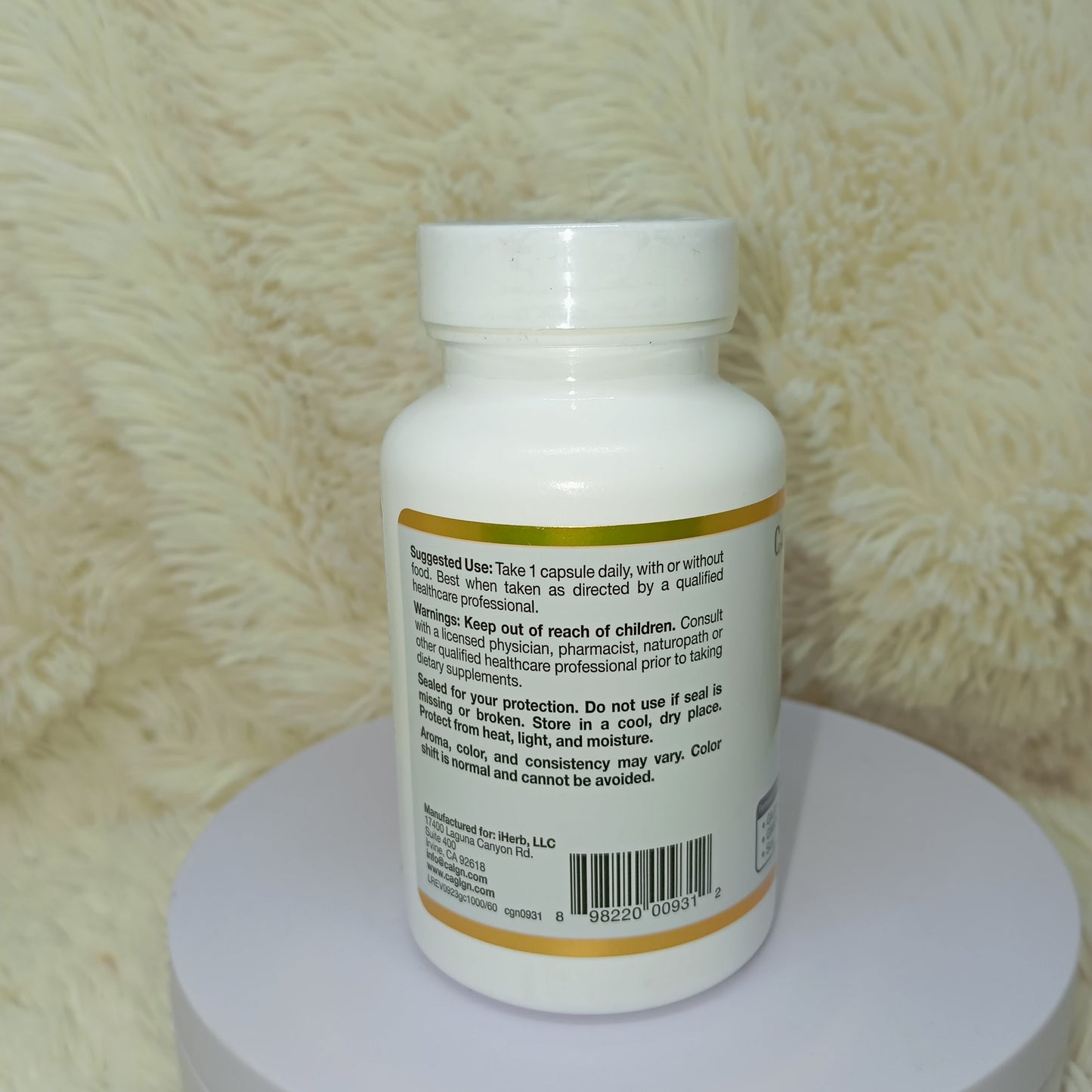 California Gold Nutrition Gold C 1000mg Vitamin C Capsules