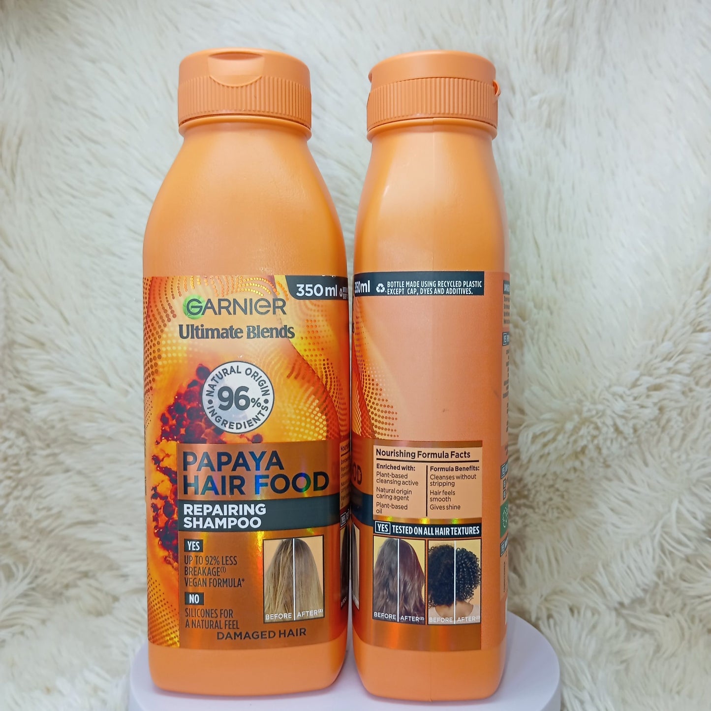 Garnier Ultimate Blends Papaya Repair Shampoo 350ml