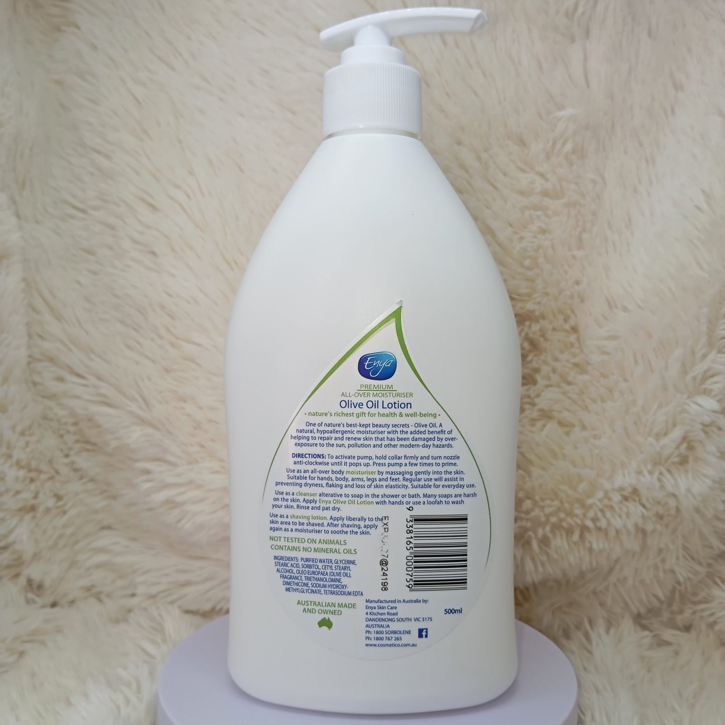 Enya Olive Oil Moisturizing Body Lotion 500ml