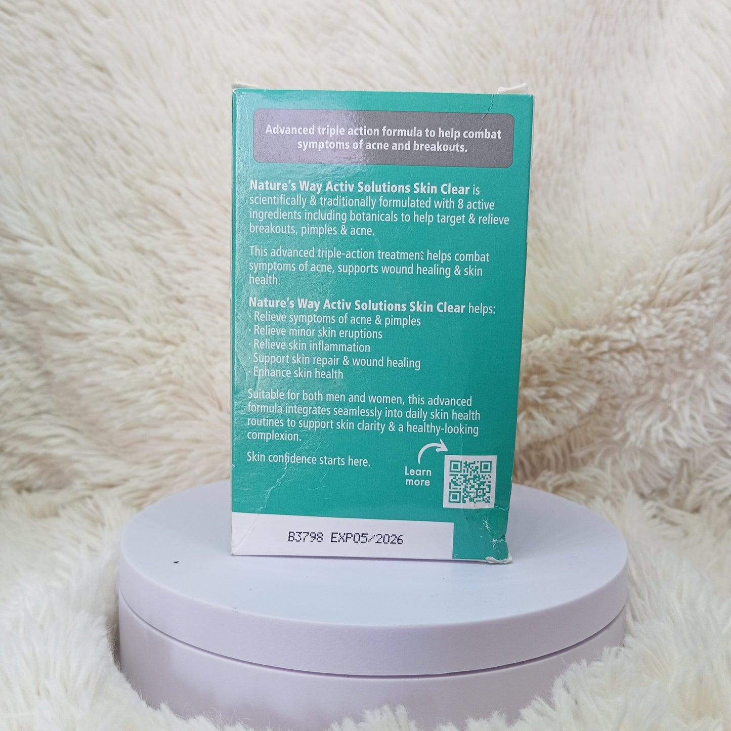 Nature’s Way Activ Solutions Skin Clear – 60 Tablets