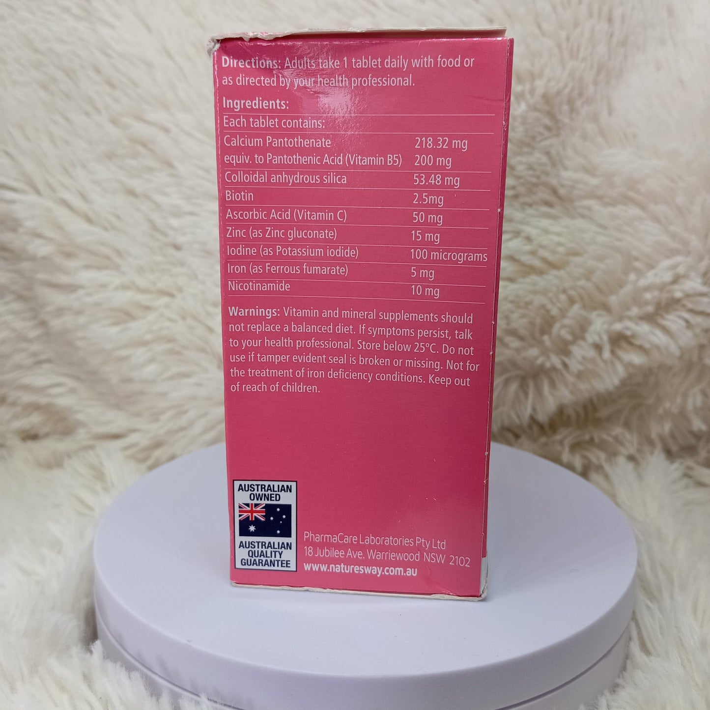 Nature’s Way Beauty Hair, Scalp, Skin & Nails – 60 Tablets