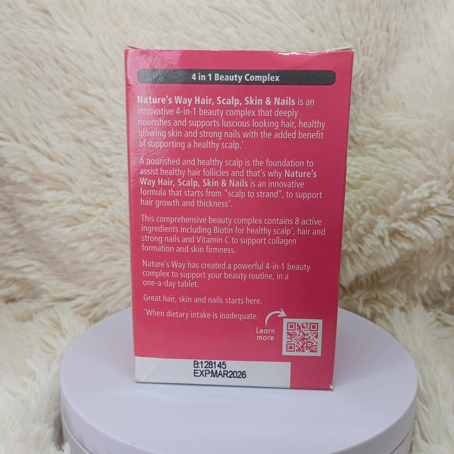 Nature’s Way Beauty Hair, Scalp, Skin & Nails – 60 Tablets