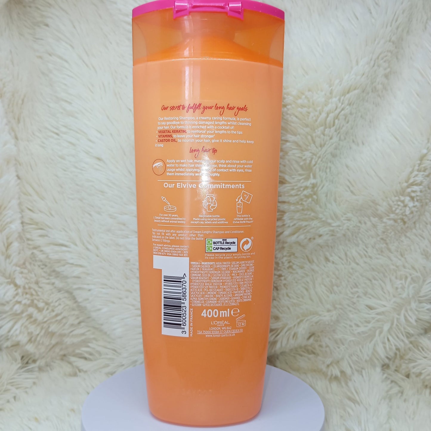 L’Oréal Elvive Dream Lengths Shampoo 400ml