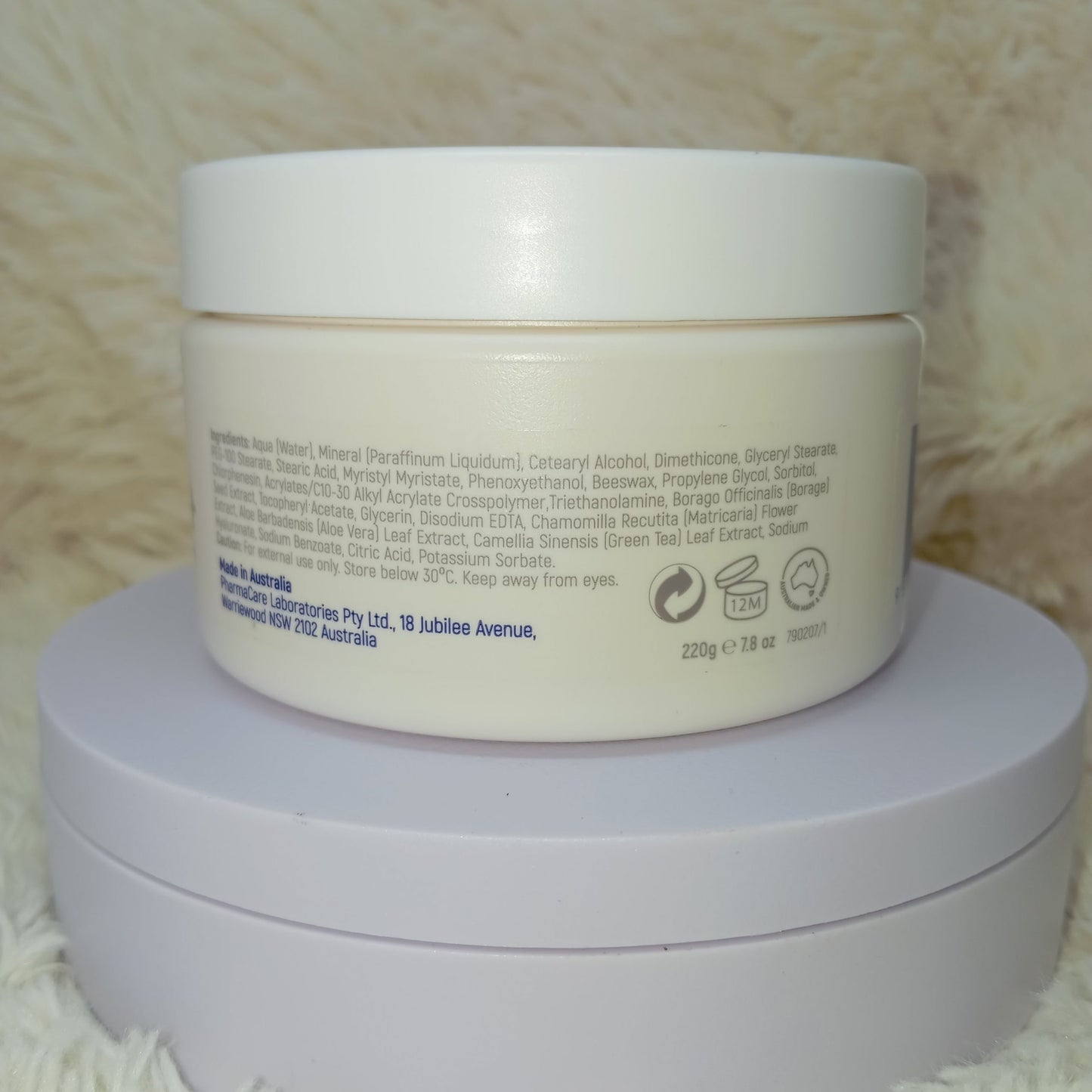 Redwin Hyaluronic Hydration Moisturiser 220g
