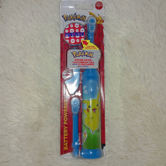 Pokémon Kids Battery Powered Soft Electric Toothbrush